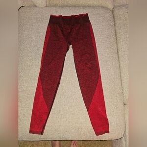 Womens Small Pink Victoria Secret  Red Leggings